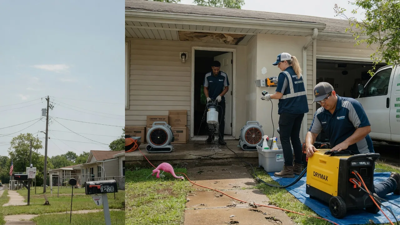 Storm Damage Water Removal in Kemp, OK near me